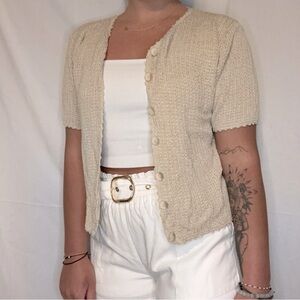 Vintage sag harbor knit top